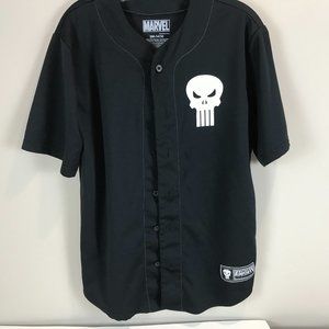 Marvel, The Punisher Baseball style Jersey Men's S